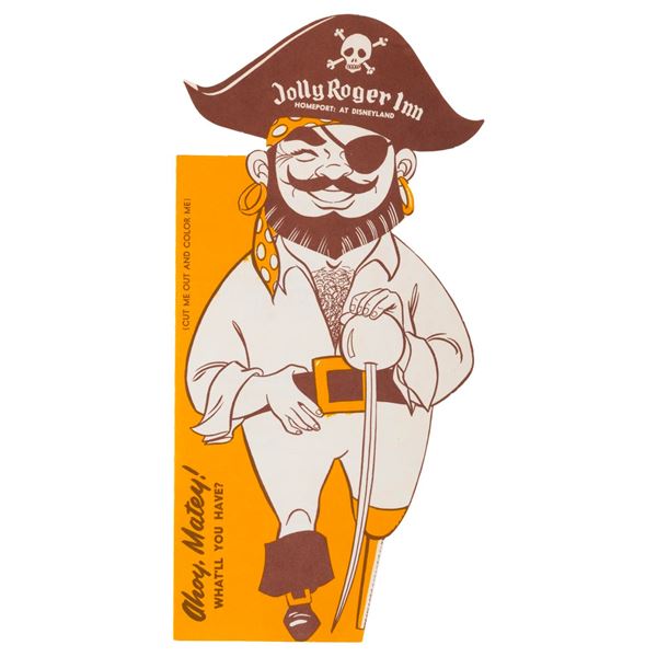 A Jolly Roger Inn Children's Menu.