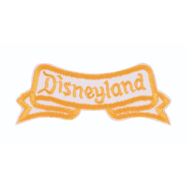 A Disneyland Cast Member Banner Patch.