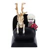 Image 1 : A Haunted Mansion Holiday Dr. Finkelstein & Reindeer Figurine.