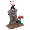 Image 2 : A Haunted Mansion Holiday Scary Teddy on Tombstone Bobble Head Figure.