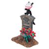 Image 3 : A Haunted Mansion Holiday Scary Teddy on Tombstone Bobble Head Figure.