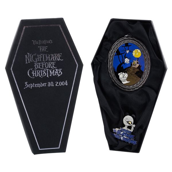 A Mr. Hyde & Mummy Boy Ornament and Pin Set.