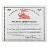 Image 1 : A Disneyland S.S. Mark Twain Pilot's Certificate.