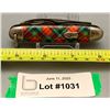 Image 1 : Rare Richland Sheffield England Tartan 3-Function Pocket Knife