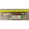 Image 2 : Rare Richland Sheffield England Tartan 3-Function Pocket Knife