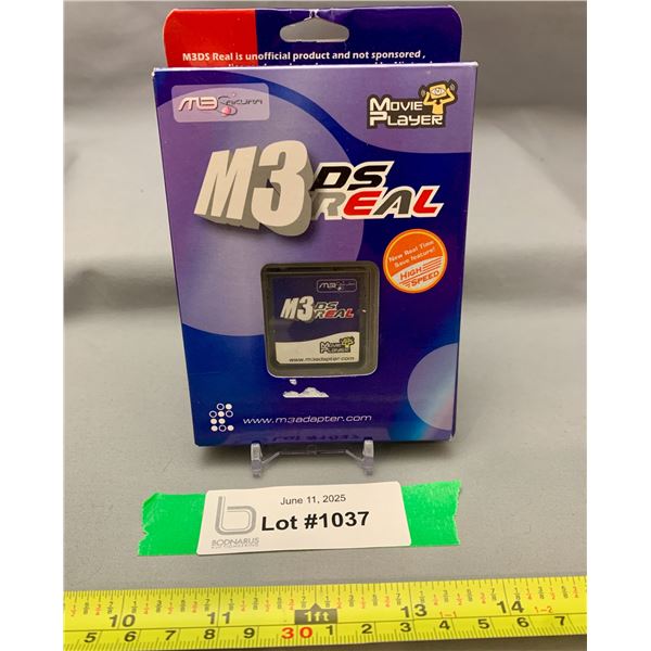 M3 DS REAL Rumble Pack / Movie Player In Original Packaging