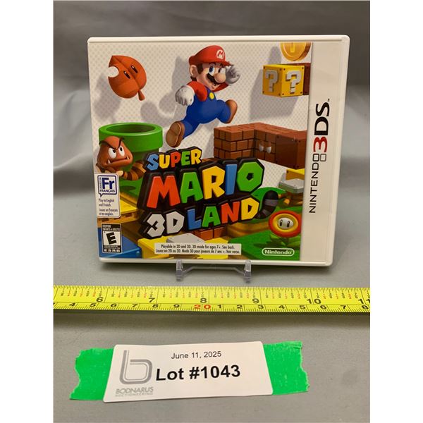 Nintendo 3DS Game: SUPER MARIO 3D LAND