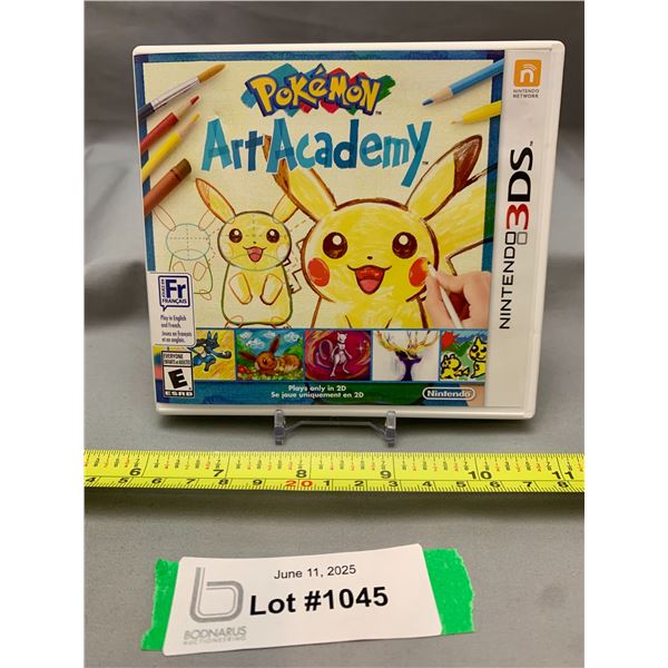 Nintendo 3DS Game: Rare Pokemon Art Academy 3DS Game