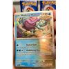Image 4 : (3)Pokemon Roaring Moon, Flutter Mane, & Walking Wake Seo of Holo Cards - Authentic