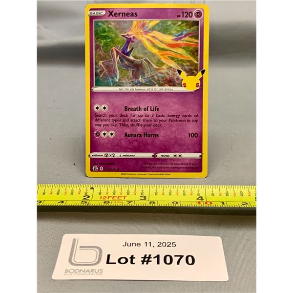 Pokemon Xerneas Rare Holo Card - Authentic