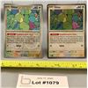 Image 1 : (2)Pokemon Ditto Reverse Holo & Holo Cards - Authentic