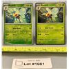 Image 1 : (2)Pokemon Beedrill Reverse Holo & Holo Cards - Authentic