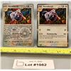 Image 1 : (2)Pokemon Aerodactyl Reverse Holo & Holo Cards - Authentic