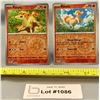 Image 1 : (2)Pokemon Ponyta Reverse Holo Cards - Authentic