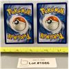Image 2 : (2)Pokemon Ponyta Reverse Holo Cards - Authentic