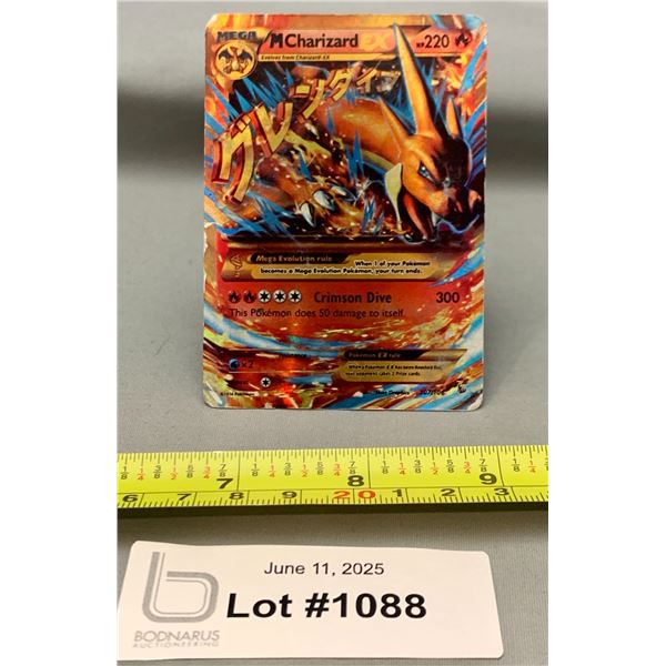 Pokemon MEGA Charizard MP Rare Holo Card - Authentic