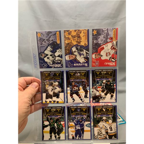 (24) 1999 NHLPA Kraft All-Stars Hockey Cards in Sleeves