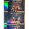 Image 3 : (30) 2023-24 U.D. "Instinctive" Goalie Chrome & Rare Sparklers Special Inserts Hockey cards