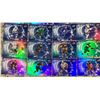 Image 3 : (20) 2023-24 U.D. "Ecliptic" Chrome & Rare Sparklers Complete Set Special Insert Hockey Cards