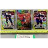 Image 1 : (3) Washington Capitals Hockey Cards: Alex Ovechkin; Strome; Wilson