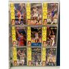 Image 9 : (153) 1990's NBA Basketball Stars & Special Inserts Cards Binder in Sleeves