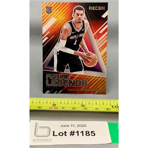 Victor Wembanyama 2023 Panini Rookie Card - FUTURE LEGENDS Basketball Card RARE!