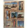 Image 7 : (250) Complete Desert Storm Card Set With Checklist Binder in Sleeves RARE!