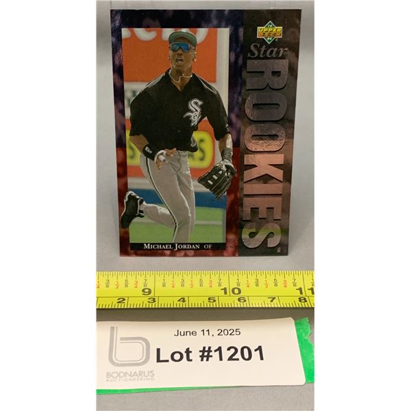 Michael Jordan Chrome Rookie MLB Chicago White Sox Baseball Card