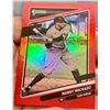 Image 2 : 2021 Donruss Manny Machado Rare Red Variant Special Insert Holo Baseball Card