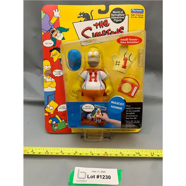The Simpsons Mascot Homer Rare Sealed NIB Figurine