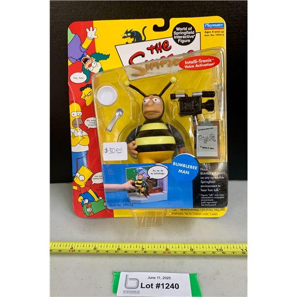 The Simpsons Bumblebee Man Rare Sealed NIB Figurine
