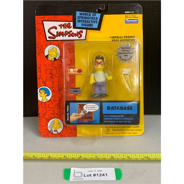 The Simpsons World of Springfield Database Rare Sealed NIB Figurine