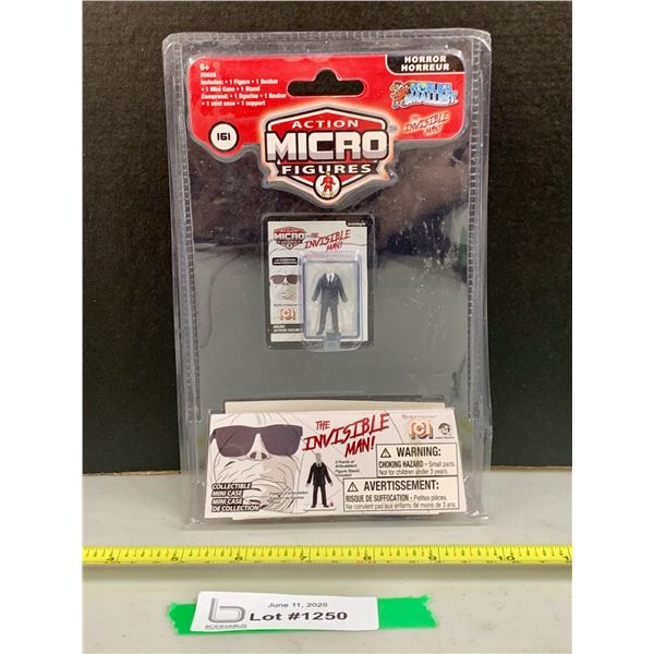 Horrow World's Smallest: The Invisible Man Micro Figurine NIB