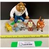 Image 1 : (6) Disney Animated Vintage Cartoon Character Plastic Toys