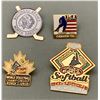 Image 2 : (6) Lot of Sports Related Pins: Including 2 Calgary 1988 Olympics Pins