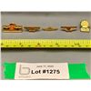 Image 1 : (5) Vintage & Rare Shell Canada Aviation Fuel Pins