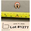 Image 1 : Vintage and Rare First Nations Headdress Canada Pin
