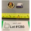 Image 1 : (2) Vintage & Rare Labatt's Beer Pins: Polar Bear Pin