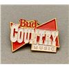 Image 2 : Vintage Budweiser / Bud Beer Country Music Pin
