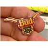 Image 2 : Vintage Genuine Longneck Budweiser / Bud Beer Rare Longhorn Steer Pin