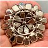 Image 3 : Vintage High Quality 2 1/4" Rhinestone Rhodium Plated Brooch - Marked Reinad