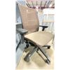 Image 2 : STEELCASE 46543100 SERIES 465 BROWN / BLACK MESH BACK MULTI ADJUSTABLE TASK CHAIR