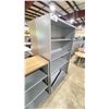 Image 2 : STEELCASE GREY METAL 6 TIER 36"W X 15"D X 65 1/2"H BOOKCASE