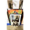 Image 1 : 2 ASSORTED FRAMED WALL ARTWORK & SMALL CANVAS ARTWORK