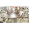 Image 2 : 2 LACASSE DARK WOOD LOOK 71"W X 24"D X 29"H CLIENT DESKS *MUST TAKE BOTH*
