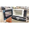 Image 2 : DANBY DESIGNER STAINLESS STEEL BAR REFRIGERATOR, HAMILTON BEACH STAINLESS STEEL MICROWAVE OVEN, &