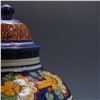 Image 3 : Talavera-Style Lidded Ginger Jar with Floral and Geometric Motifs