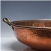 Image 2 : Large Hand Hammered Copper Bowl with Brass Handles