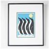 Image 1 : MC, Color Lithograph on Paper, Marching Penguins, Signed
