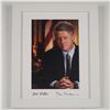 Image 2 : 3pc Presidential Portrait Trio Framed, Clinton, Bush, and Obama